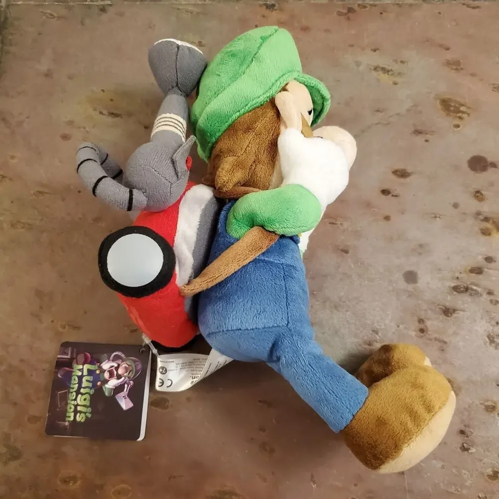 Plush - Scared Luigi w/ Strobulb 10-inch (NEW) - Luigi's Mansion - Nintendo
